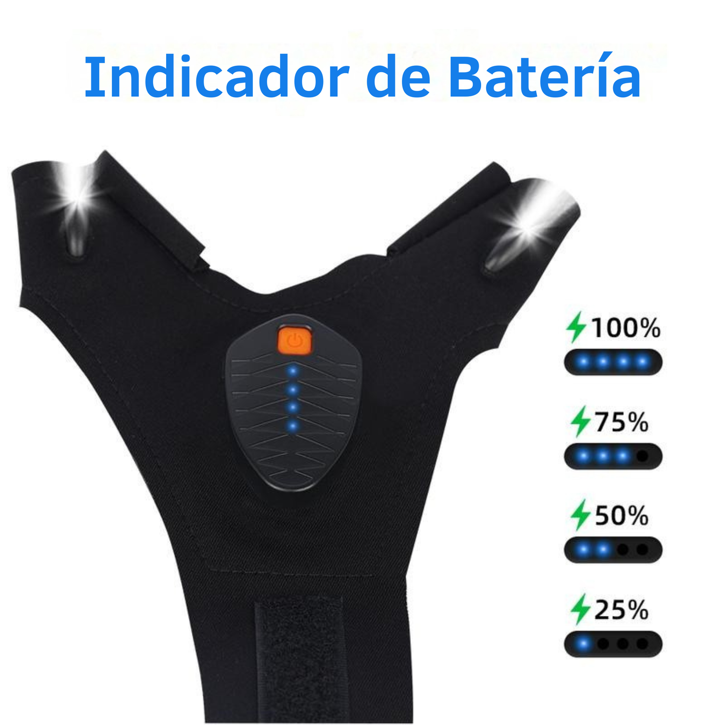 Guante Led Recargable