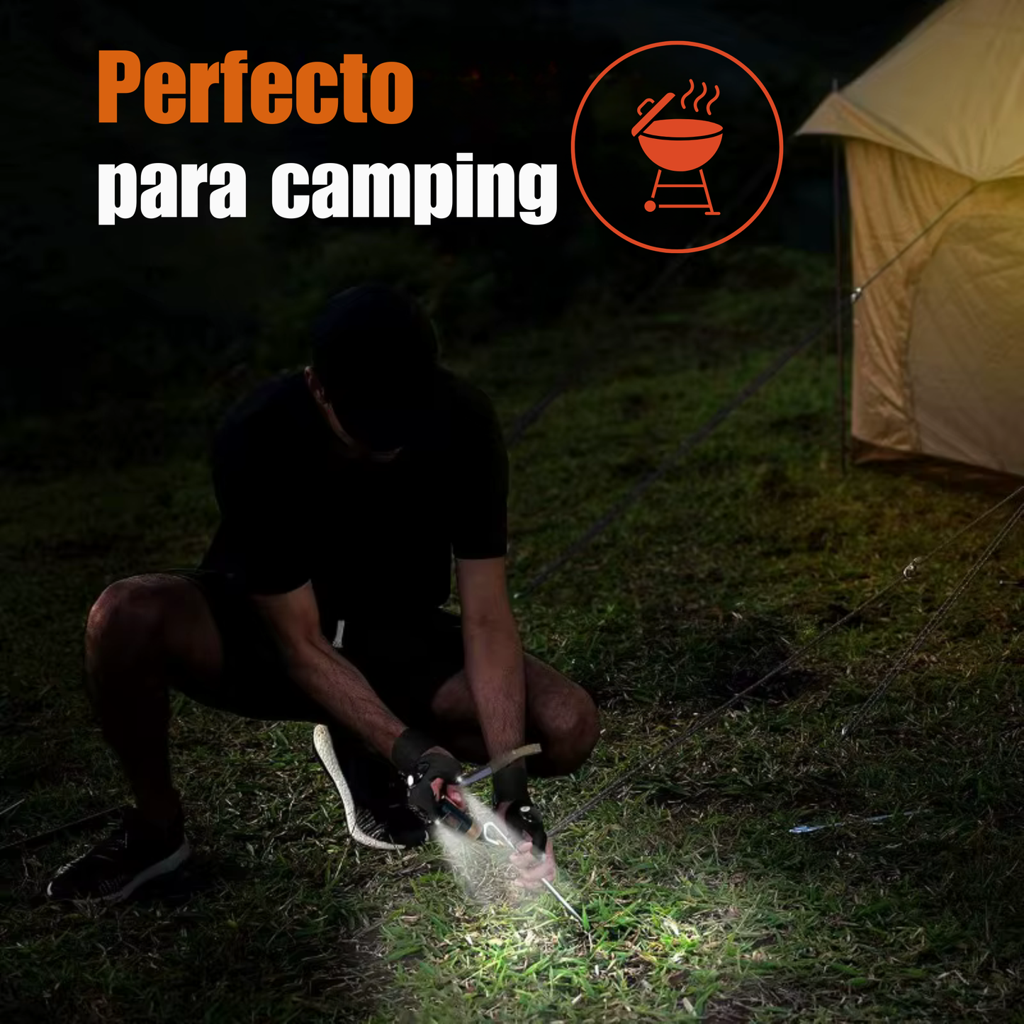 Guante Led Recargable