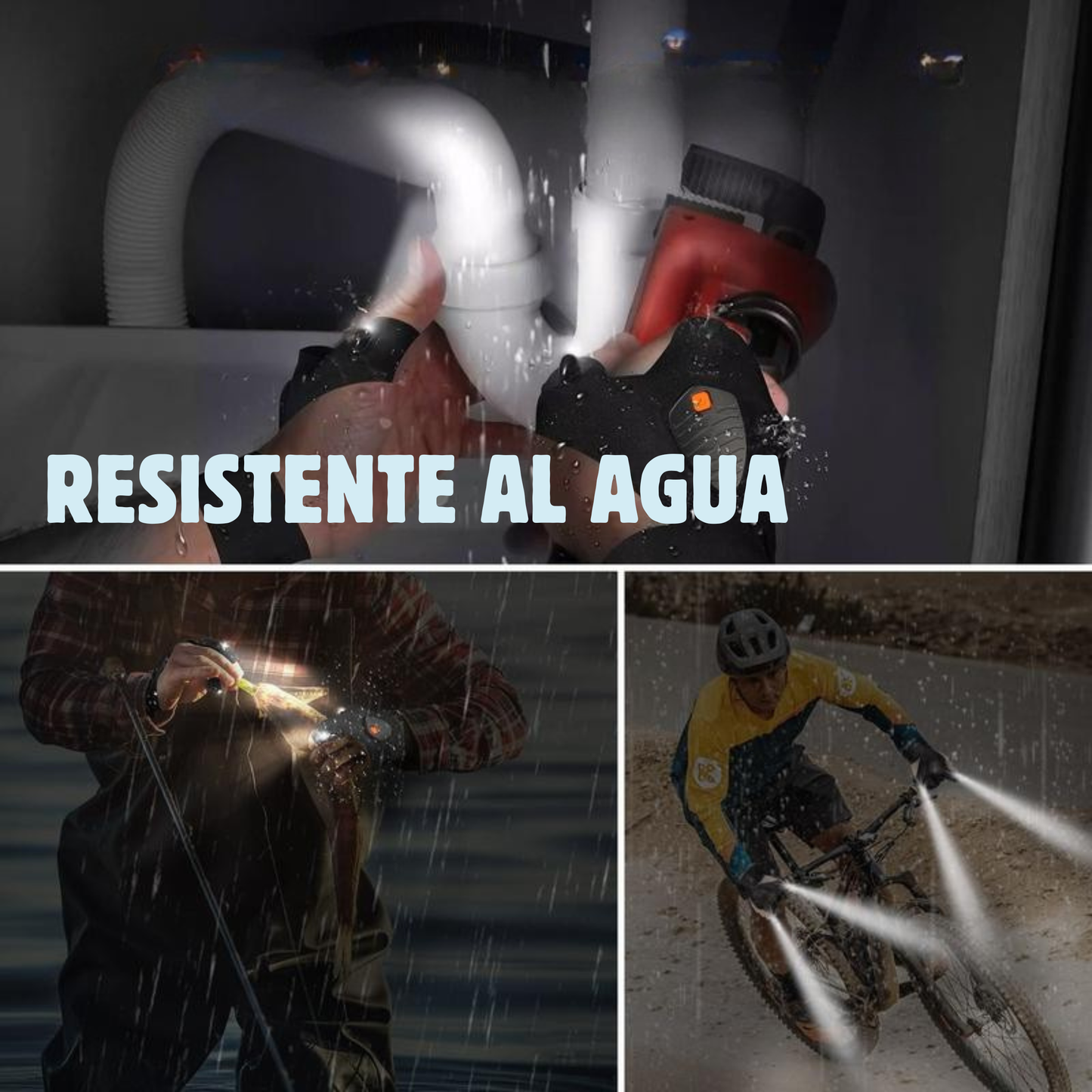 Guante Led Recargable