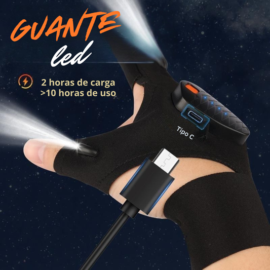 Guantes LED Recargables